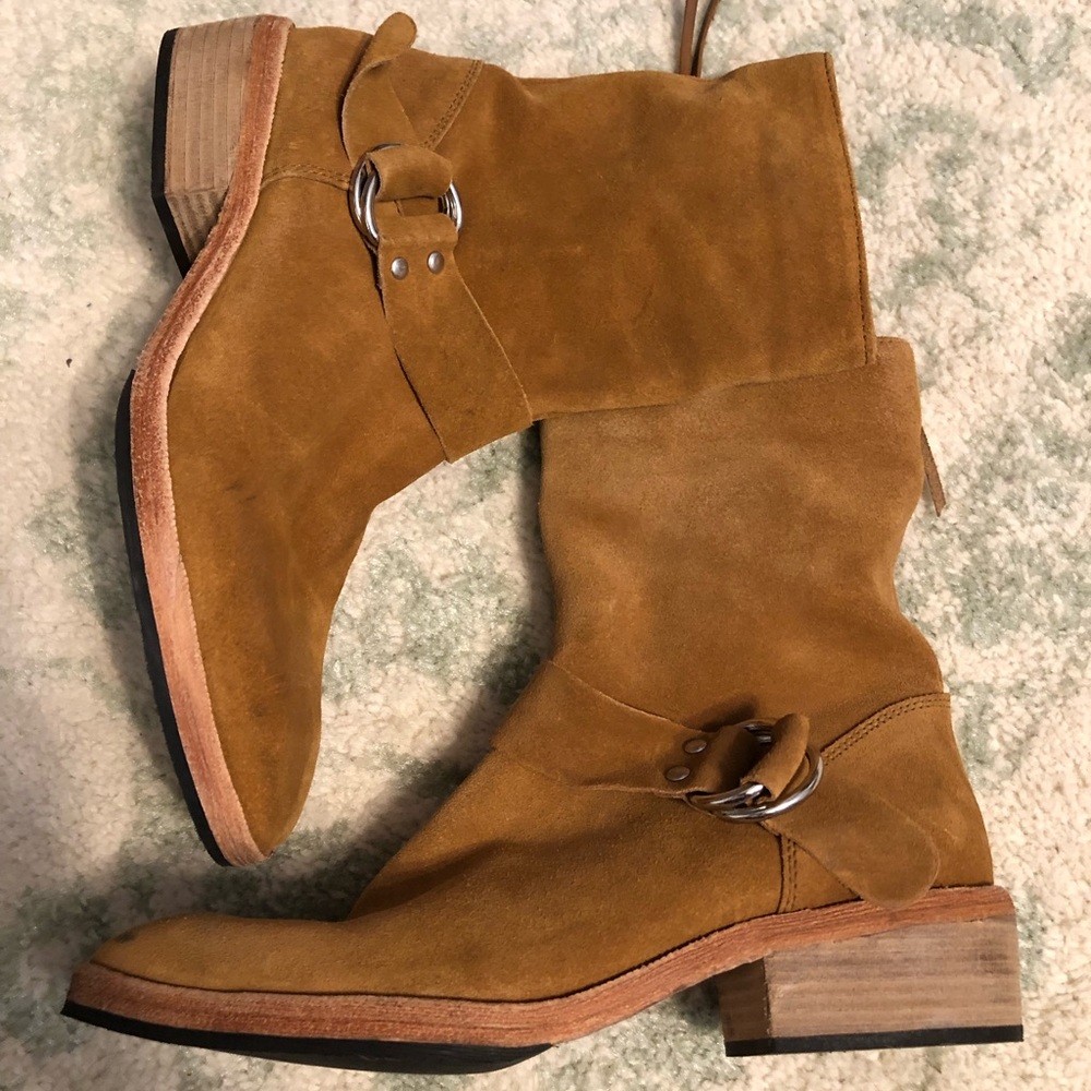 Free People suede Booties